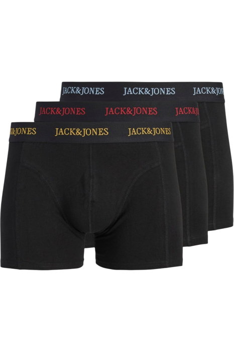 Boxeri JACK &JONES Blaze Solid 3 perechi BF - 12298668-Black [1]