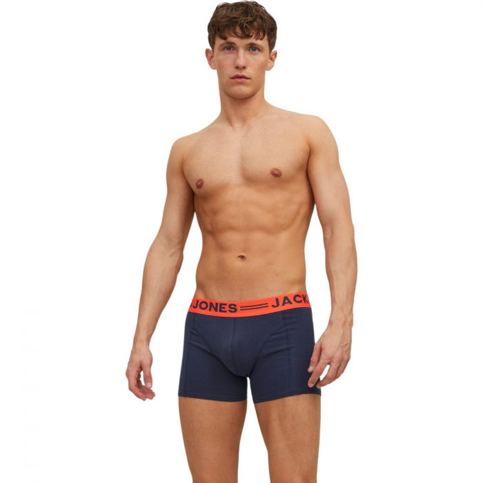 Boxeri JACK &JONES Clichfield 3 perechi - 12113943-Burgundy [2]