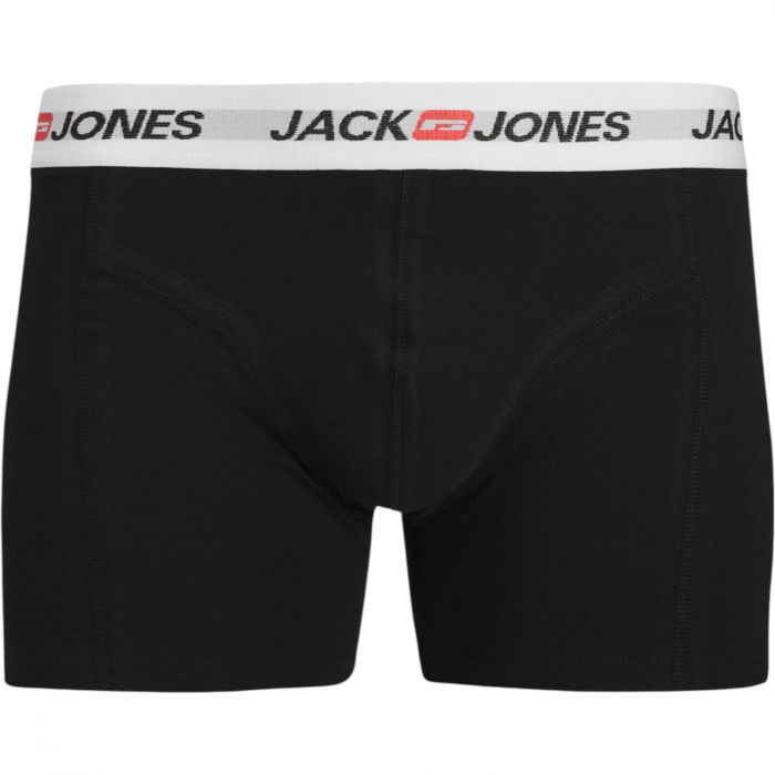 Boxeri JACK &JONES Corp Old Logo Trunks 3 perechi - 12282733-Black [2]