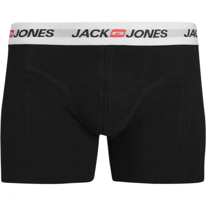 Boxeri JACK &JONES Corp Old Logo Trunks 3 perechi - 12282733-Black [4]