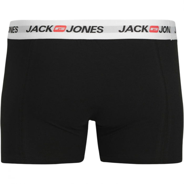 Boxeri JACK &JONES Corp Old Logo Trunks 3 perechi - 12282733-Black [3]