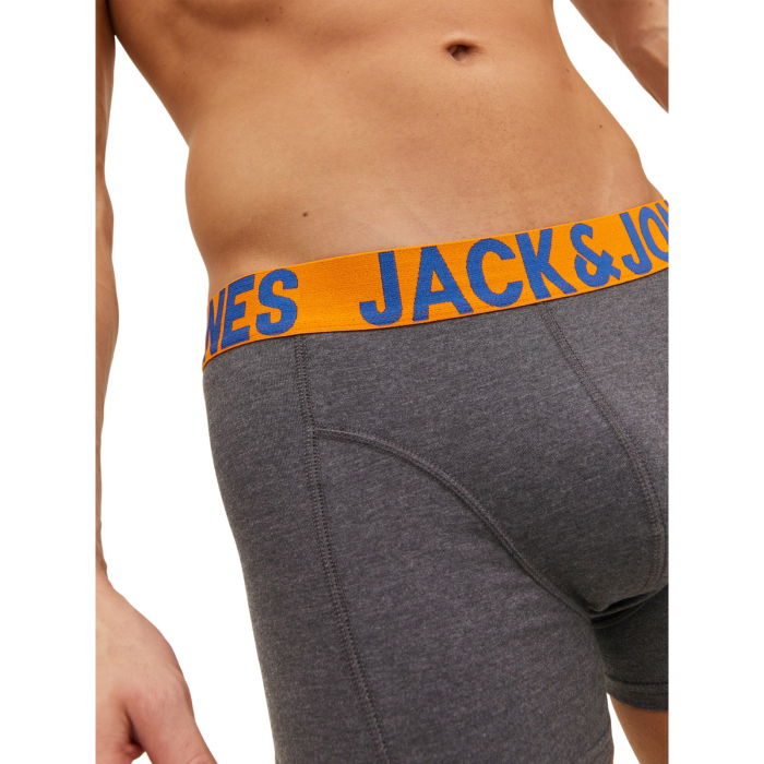 Boxeri JACK &JONES Crazy Solid Trunks 3P - 12151349-Black [4]