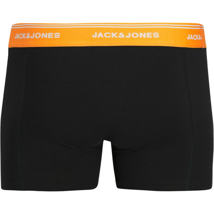 Boxeri JACK &JONES Dawson Solid Trunks 5P - 12285181-Black [2]