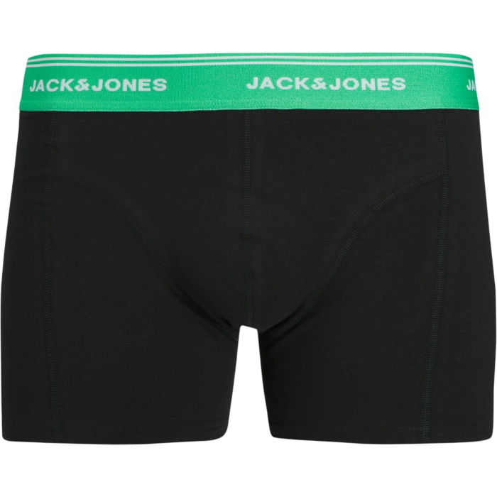 Boxeri JACK &JONES Dawson Solid Trunks 5P - 12285181-Black [5]
