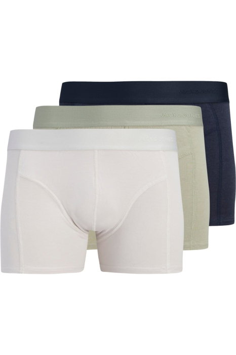 Boxeri JACK &JONES Gobs Bamboo Solid  3P - 12296229-Seagrass [1]