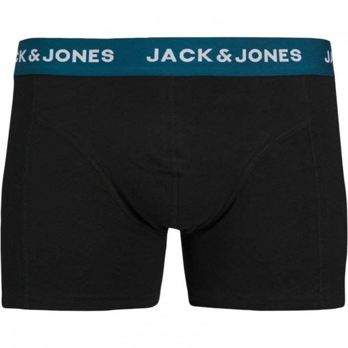 Boxeri JACK &JONES Oliver Solid Trunks 5 Perechi - 12259103-Black [5]