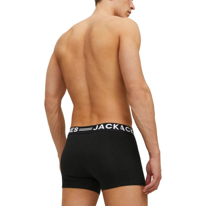 Boxeri JACK &JONES Sense 3 Perechi - 12081832-Black B [3]