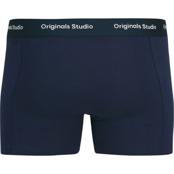 Boxeri JACK &JONES Vesterbro Solid JNR 3 perechi - 12274684-Ocean Cavern [3]