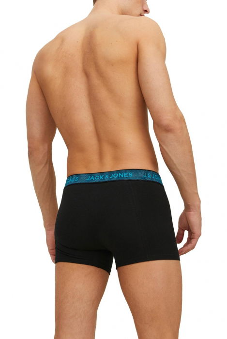 Boxeri JACK &JONES Waistband 3-Pack - 12127816-Asphalt [3]