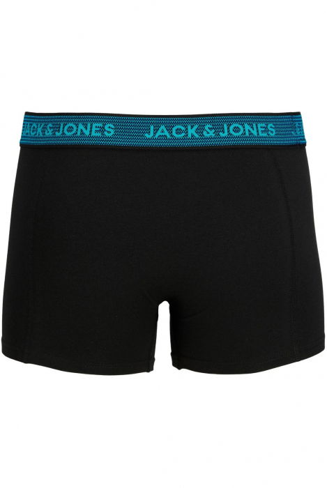 Boxeri JACK &JONES Waistband 3-Pack - 12127816-Asphalt [4]