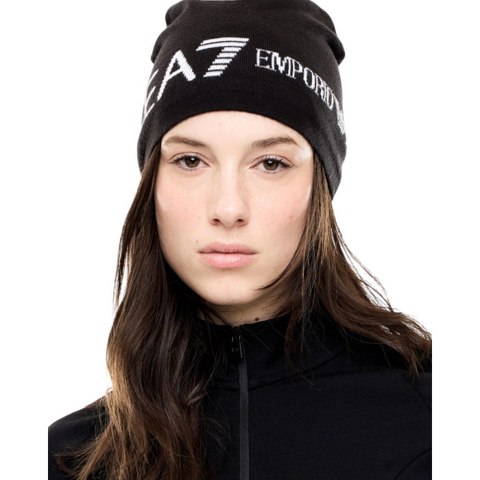 Caciula Emporio Armani EA7 Knitted Beanie Logo - AF11994-7X000913-MC001 [4]