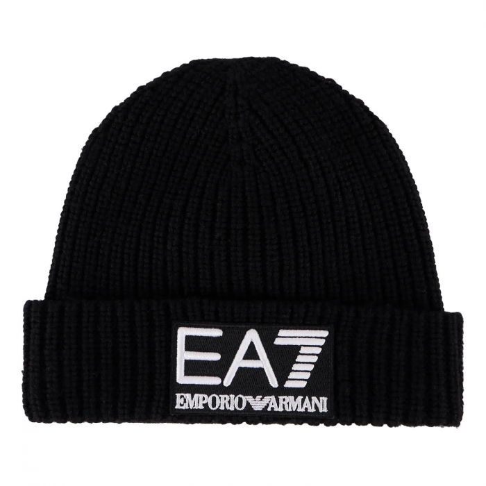 Caciula Emporio Armani EA7 Logo Series Wool Blend - 3F110-240131-00020 [1]