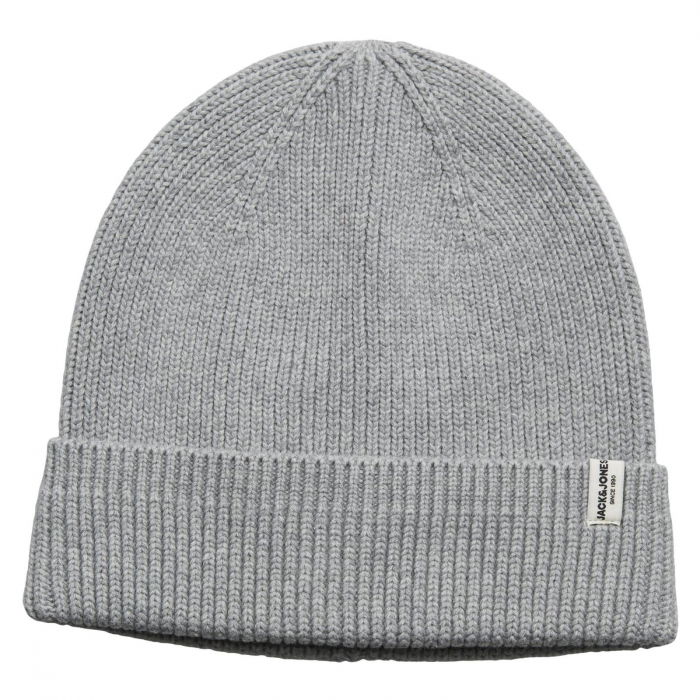 Caciula JACK &JONES Brink Beanie - 12193386-Light Grey Melange [1]
