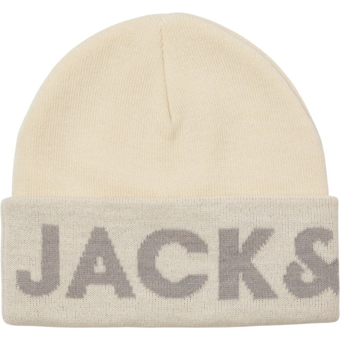 Caciula JACK &JONES Nolan Beanie - 12301145-Antique White [1]