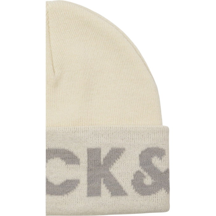Caciula JACK &JONES Nolan Beanie - 12301145-Antique White [2]
