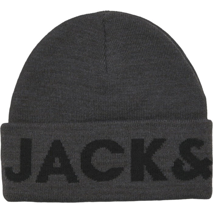 Caciula JACK &JONES Nolan Beanie - 12301145-Dark Grey Melange [1]