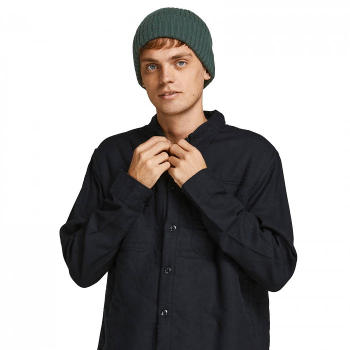 Caciula JACK &JONES Prime Wool - 12195049-Darkest Spruce [2]