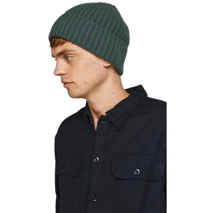 Caciula JACK &JONES Prime Wool - 12195049-Darkest Spruce [4]