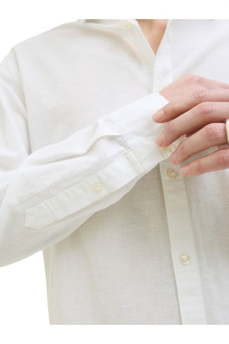 Camasa JACK &JONES Breeze Linen Blend - 12268964-White [3]