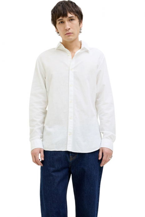 Camasa JACK &JONES Breeze Linen Blend - 12268964-White [4]