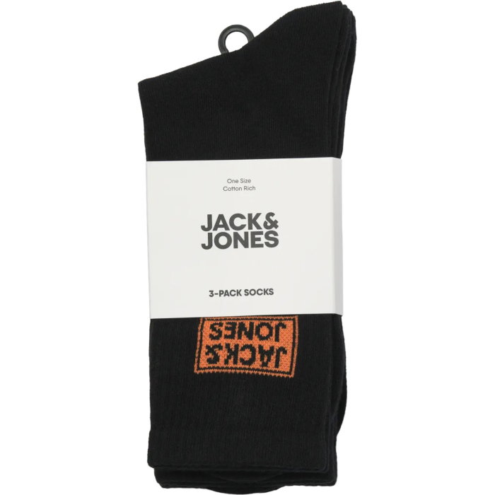 Ciorapi JACK &JONES Daze Tennis Socks 3 perechi - 12299295-Black [2]