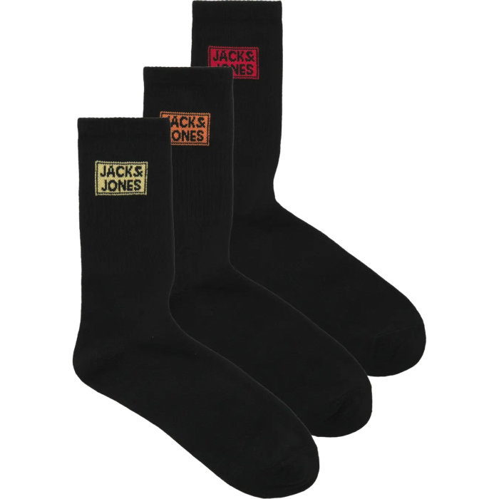 Ciorapi JACK &JONES Daze Tennis Socks 3 perechi - 12299295-Black [1]