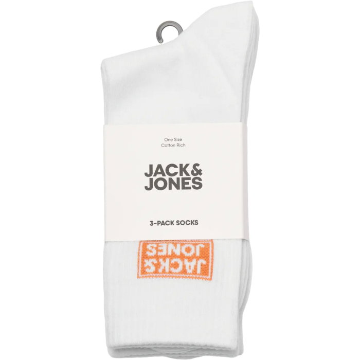 Ciorapi JACK &JONES Daze Tennis Socks 3 perechi - 12299295-White [2]