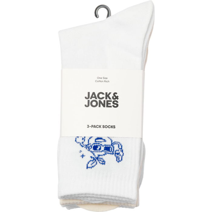 Ciorapi JACK &JONES Funny Tennis Socks 3P - 12288906-Bright White [5]