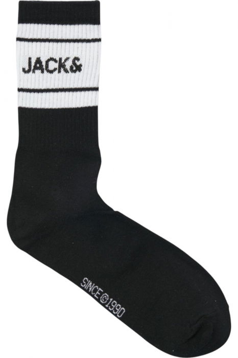 Ciorapi JACK &JONES Jerry Tennis 3 Perechi - 12268579-Asphalt [5]