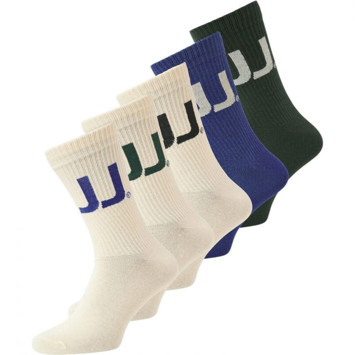 Ciorapi JACK &JONES Kai Tennis 5 Perechi JNR - 12280317-Duffel Bag [1]