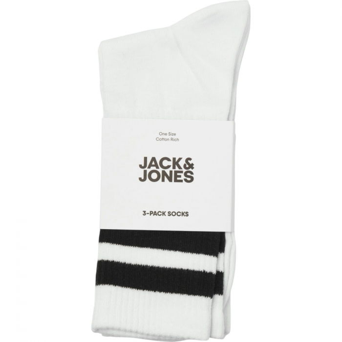 Ciorapi JACK &JONES Travis Tennis 3 perechi - 12260082-White [3]