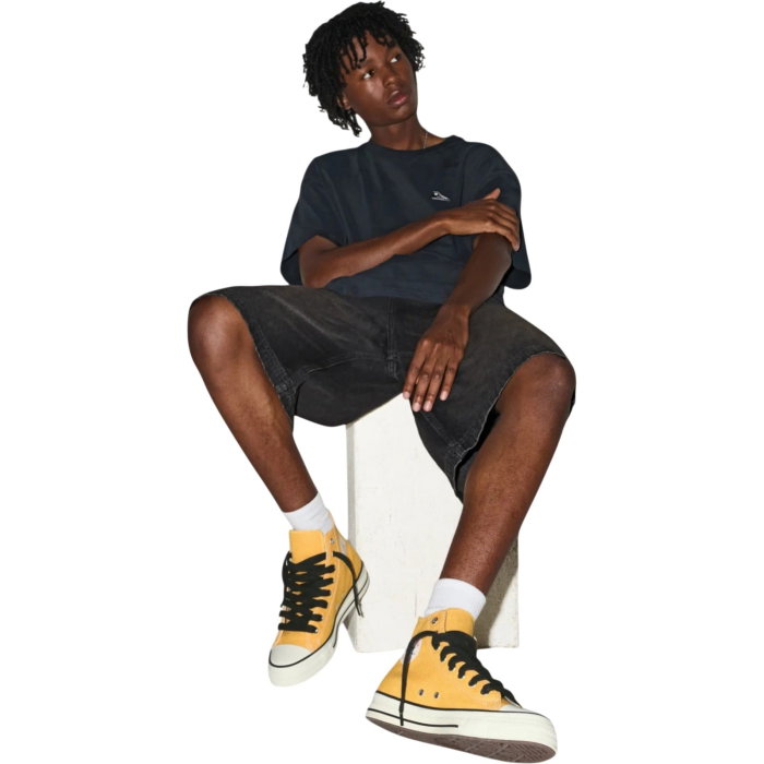 Converse Chuck Taylor All Star Throwback High Top Gold Palm - A18842C [7]