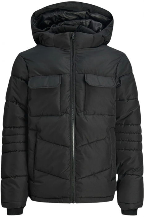 Geaca JACK &JONES Build Puffer JNR - 12258874-Black [1]