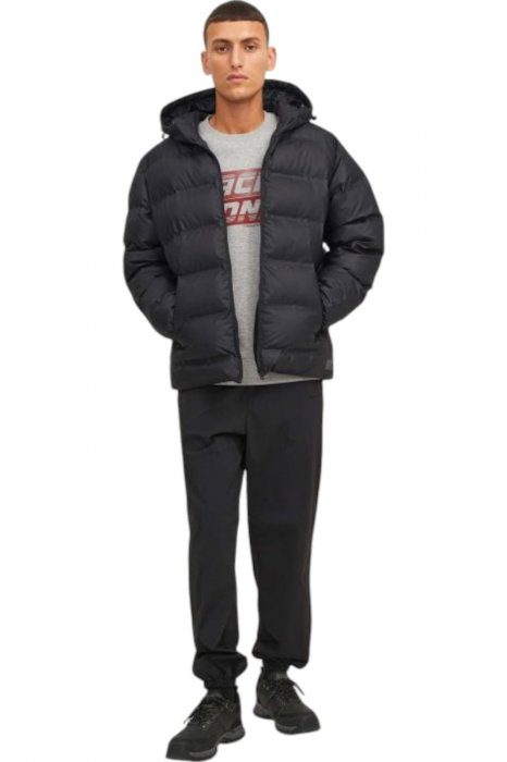 Geaca JACK &JONES Elements PU Puffer - 12239020-Black [6]