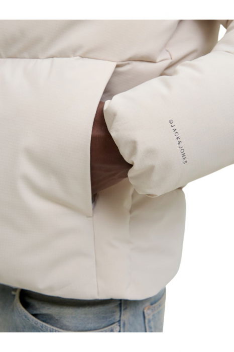 Geaca JACK &JONES Global Puffer - 12283517-Moonbeam [4]