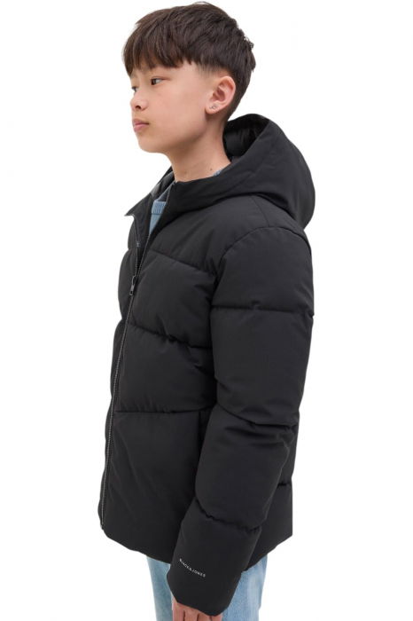 Geaca JACK &JONES Global Puffer JNR - 12283847-Black [4]