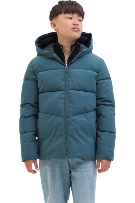 Geaca JACK &JONES Global Puffer JNR - 12283847-Orion Blue [1]