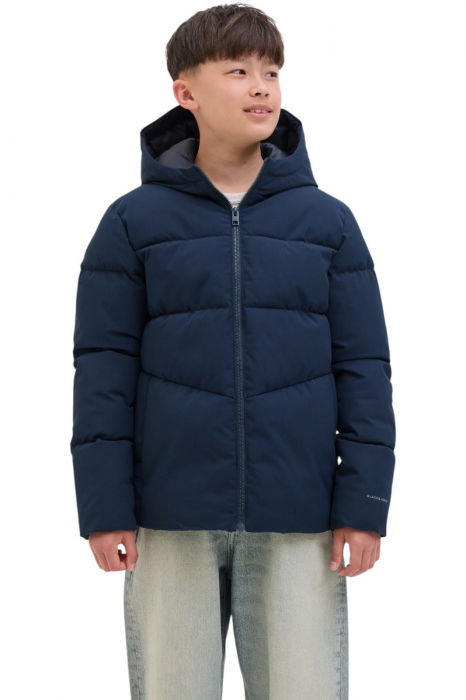 Geaca JACK &JONES Global Puffer JNR - 12283847-Sky Captain [1]