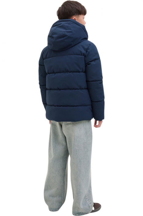 Geaca JACK &JONES Global Puffer JNR - 12283847-Sky Captain [2]