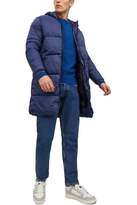 Geaca JACK &JONES Hero Long Puffer - 12212225-Navy Blazer [6]
