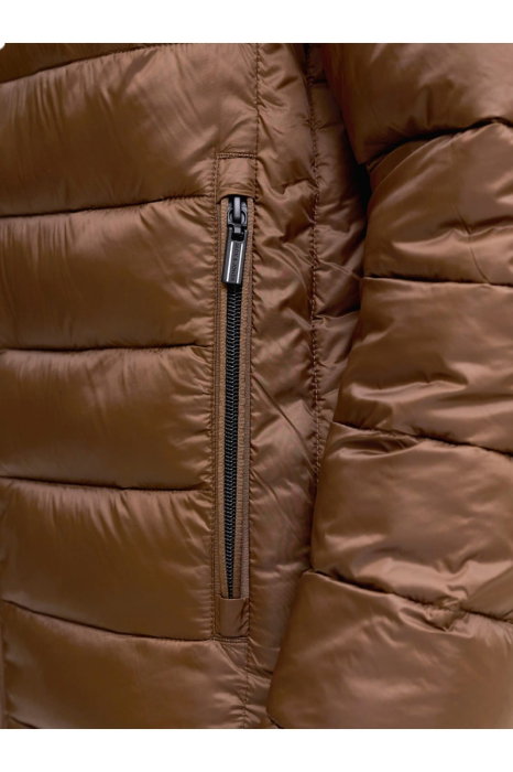 Geaca JACK &JONES Kingsley Light Puffer Hood - 12298869-Cocoa [5]