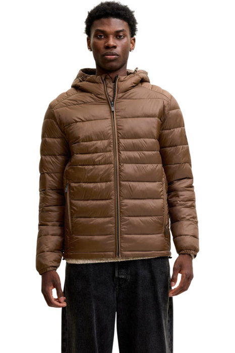 Geaca JACK &JONES Kingsley Light Puffer Hood - 12298869-Cocoa [1]