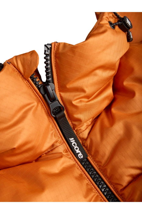 Geaca JACK &JONES Legacy Ribstop Puffer - 12299833-Marmalade [4]