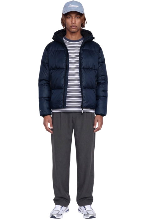 Geaca JACK &JONES Legacy Ribstop Puffer - 12299833-Sky Captain [6]