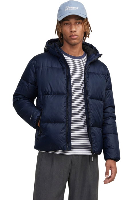 Geaca JACK &JONES Legacy Ribstop Puffer - 12299833-Sky Captain [1]