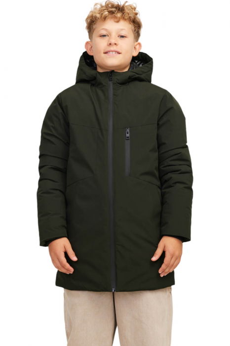 Geaca JACK &JONES Payne Parka JNR - 12258945-Rosin [1]