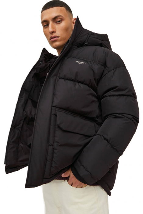 Geaca JACK &JONES Sence Puffer - 12215144-Black [5]