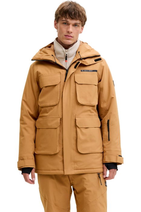 Geaca JACK &JONES Ski Vaujany Jacket Aw25 - 12284695-Tobacco Brown [1]