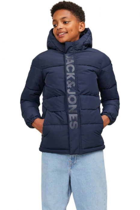 Geaca JACK &JONES Speed Puffer JNR - 12246122-Navy Blazer [1]