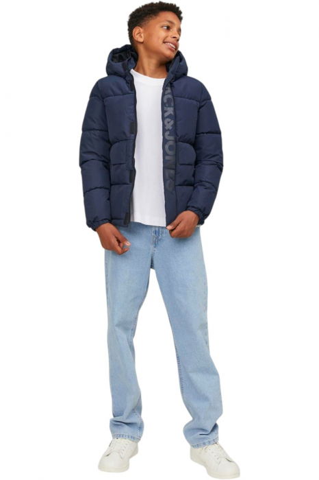 Geaca JACK &JONES Speed Puffer JNR - 12246122-Navy Blazer [6]